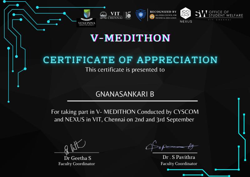 VMedithon Hackathon